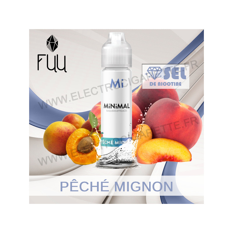 Péché Mignon Grand Format - MiNiMAL 50ml 0mg - E-liquide Fruité et Rafraîchissant