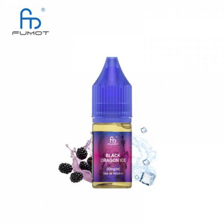 Black Dragon Ice (20 mg sel de nicotine) 10ML - Tornado Randm/Fumot