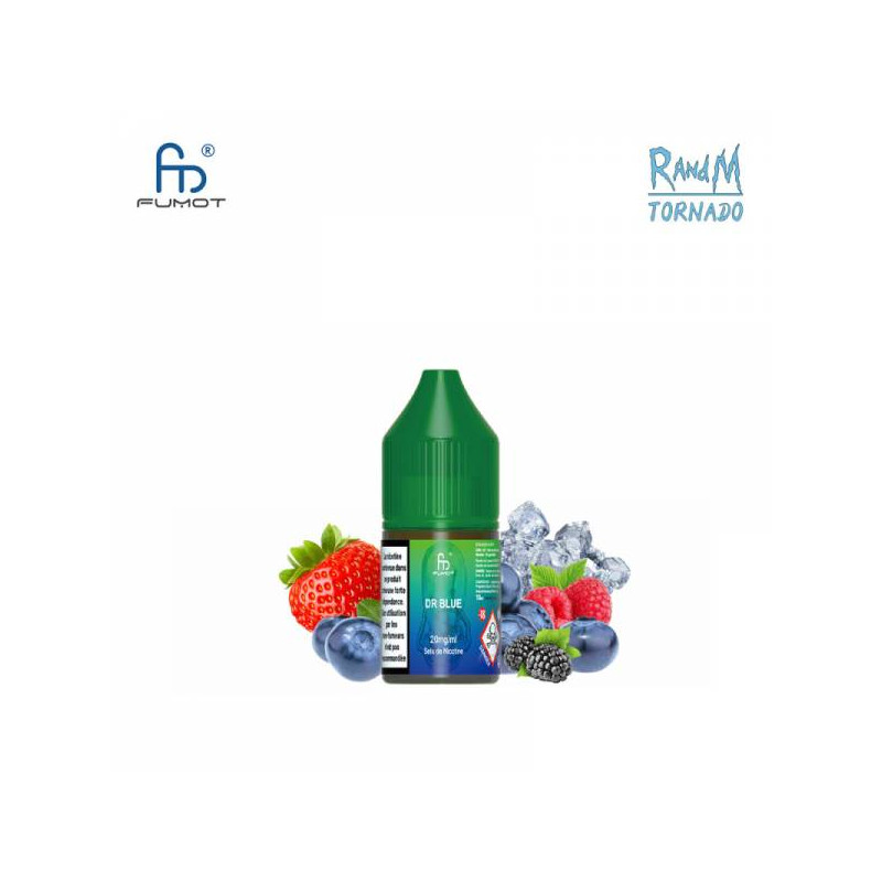 Dr Blue (20 mg sel de nicotine) 10ML - Tornado Randm/Fumot