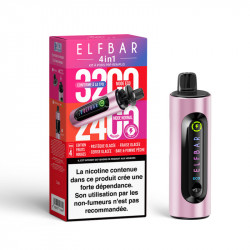 Kit 4en1 ELFBAR Édition Fruits Rouges 20mg boite