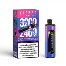 Kit 4en1 ELFBAR Baies Sauvages 20mg boite