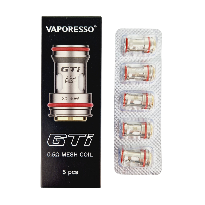 Pack de 5 résistances Mesh GTI Itank Vaporesso 0.5ohm
