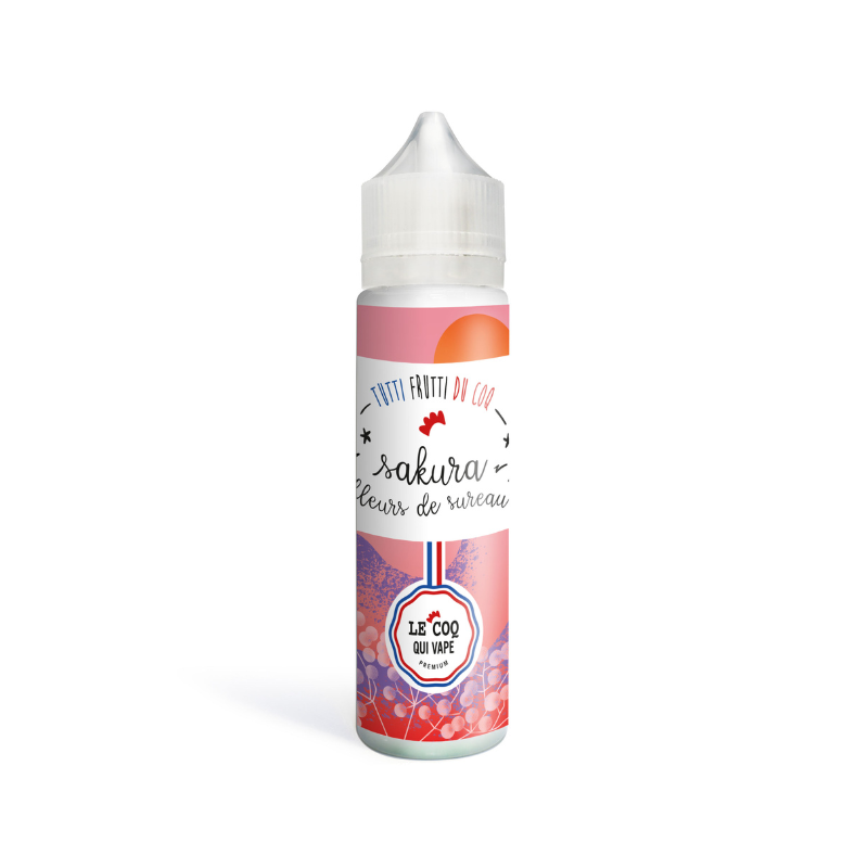 Sakura Fleurs De Sureau Le Coq Qui Vape Premium 50ml