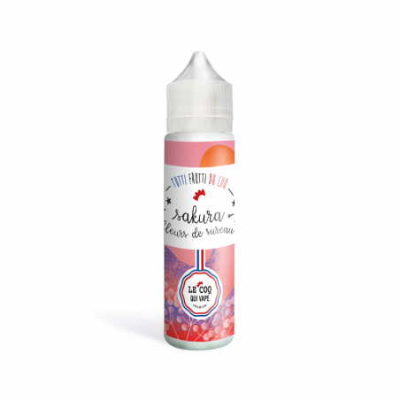 Sakura Fleurs De Sureau Le Coq Qui Vape Premium 50ml
