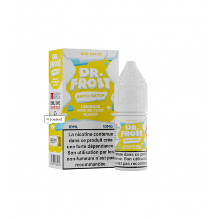 Limonade Noix De Coco Glacee Nic Salt Dr. Frost Arctic Edition 10ml