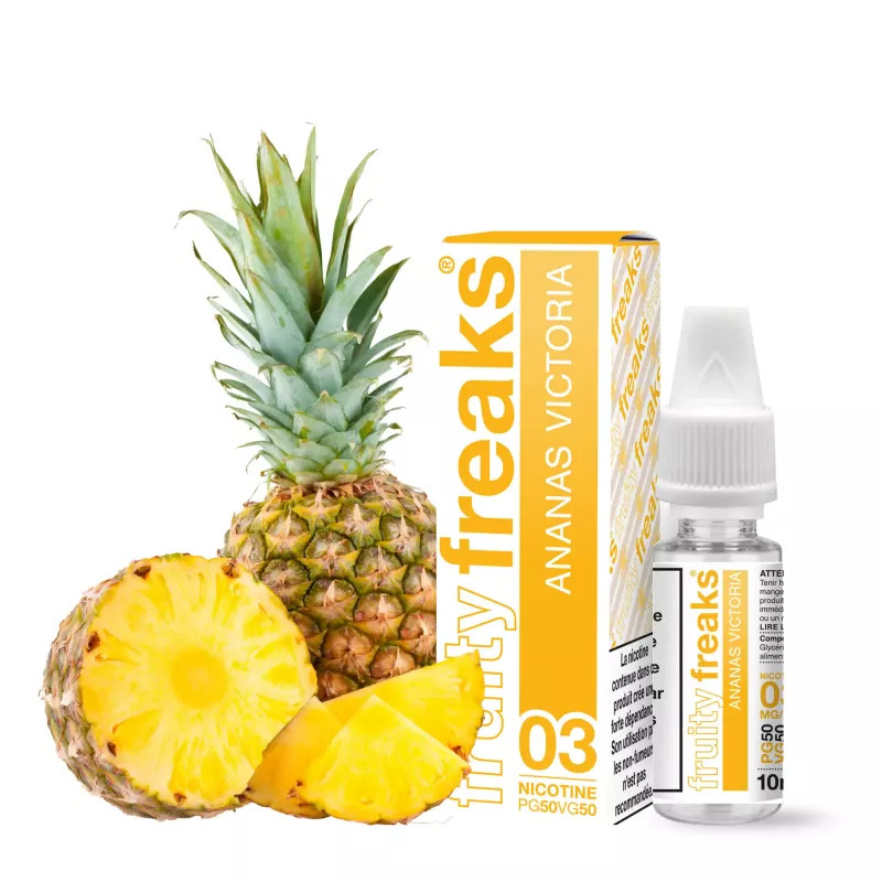 E-liquide Ananas Victoria Freaks - Saveur exotique intense