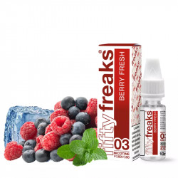 Berry Fresh Freaks - E-liquide Frais & Fruité - Pack 10ml