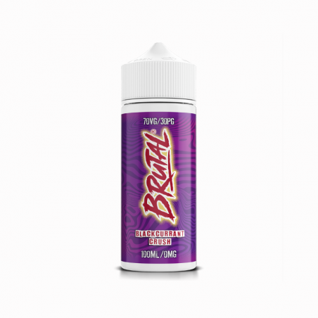 Blackcurrant Crush Brutal Just Juice 100ml - E-liquide Cassis Frais