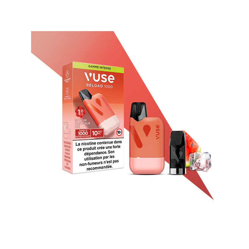 Reload 1000 Vuse Saveur Pasteque Ice