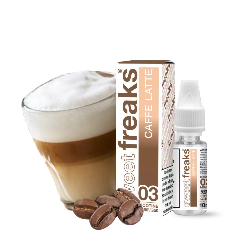 Freaks Café Latté - E-liquide Gourmand Café Crémeux