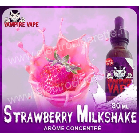 Strawberry Milkshake - Vampire Vape - Arôme concentré