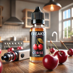 Freaks Cerise - E-liquide fruité frais 10ml - Fabriqué en France