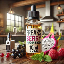 Berry Fresh Freaks - E-liquide Frais & Fruité - Pack 10ml
