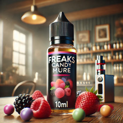 Freaks Candy Mûre - E-liquide Gourmand Saveur Mûre Sucrée