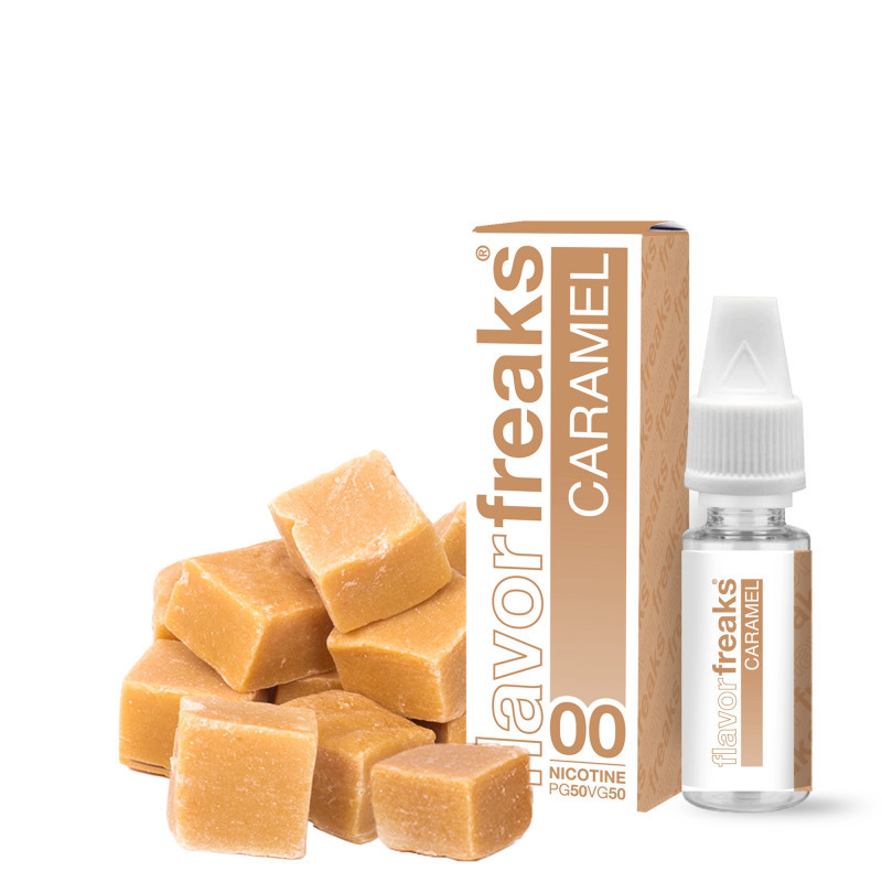 Freaks Caramel - E-liquide gourmand 10ml pour cigarette électronique