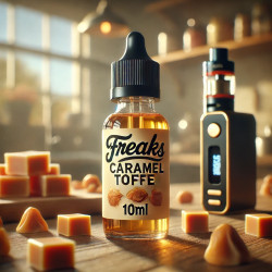 Freaks Caramel Toffee - E-liquide Gourmand Saveur Caramel et Toffee