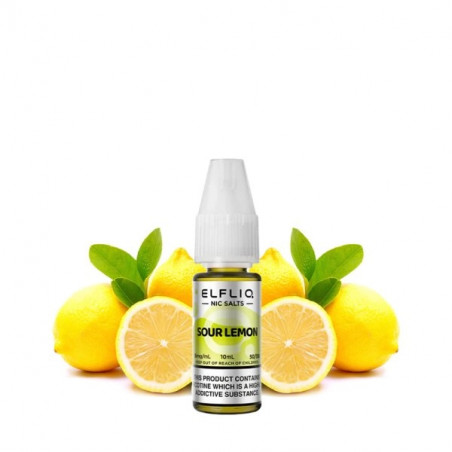 Sour Lemon - Elfliq - Elfbar - 10ml - Recharge eliquide