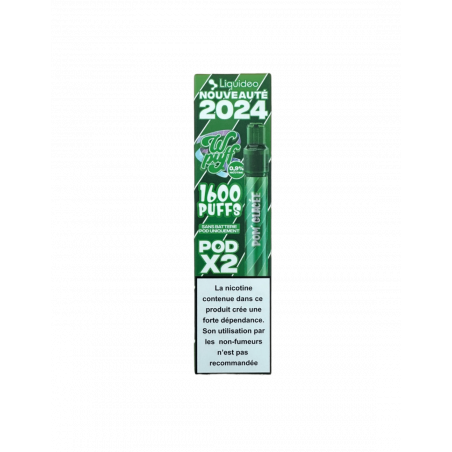 Recharges Pomme Glacée - Liquideo Wpuff Pod 2.0 - Liquideo