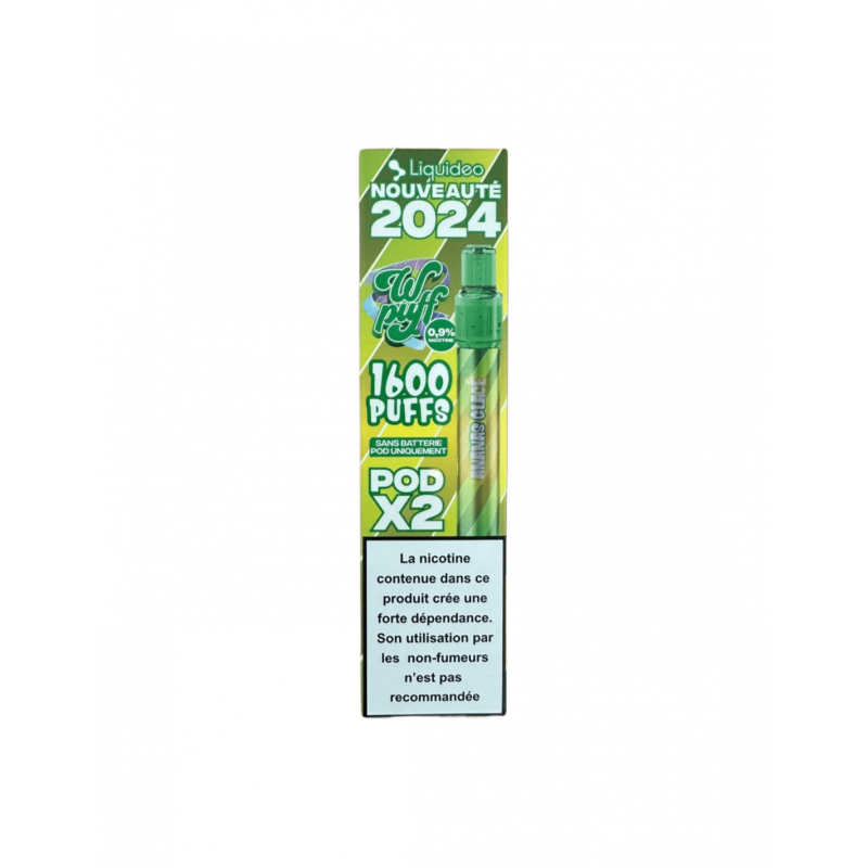 Recharges Ananas Glacé - Liquideo Wpuff Pod 2.0 - Liquideo