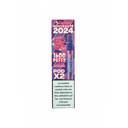 Recharges Myrtille Grenade - Liquideo Wpuff Pod 2.0 - Liquideo