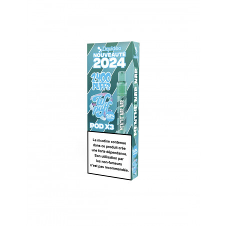 Starter Kit Menthe Narnar - WPuff Pods 2.0 (Batterie + 3 PODS)