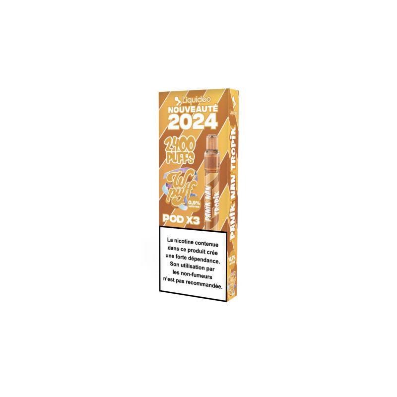 Starter Kit Panik Nan Tropik - WPuff Pods 2.0 (Batterie + 3 PODS)