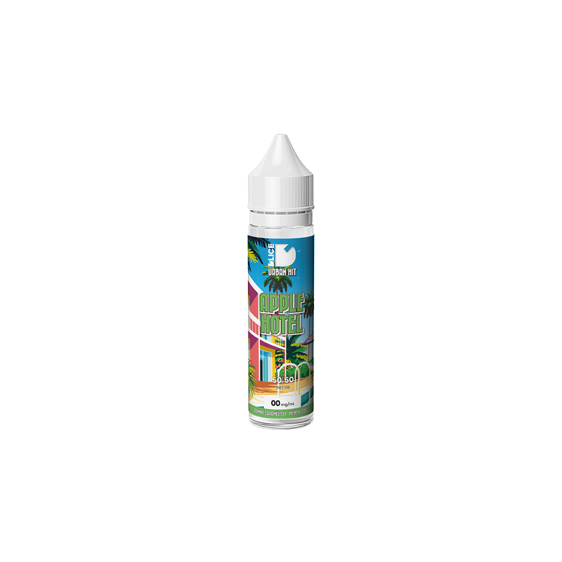 Apple Hotel - Urbain Hit - D'lice - ZHC 50ml - E-liquide Pomme Verte