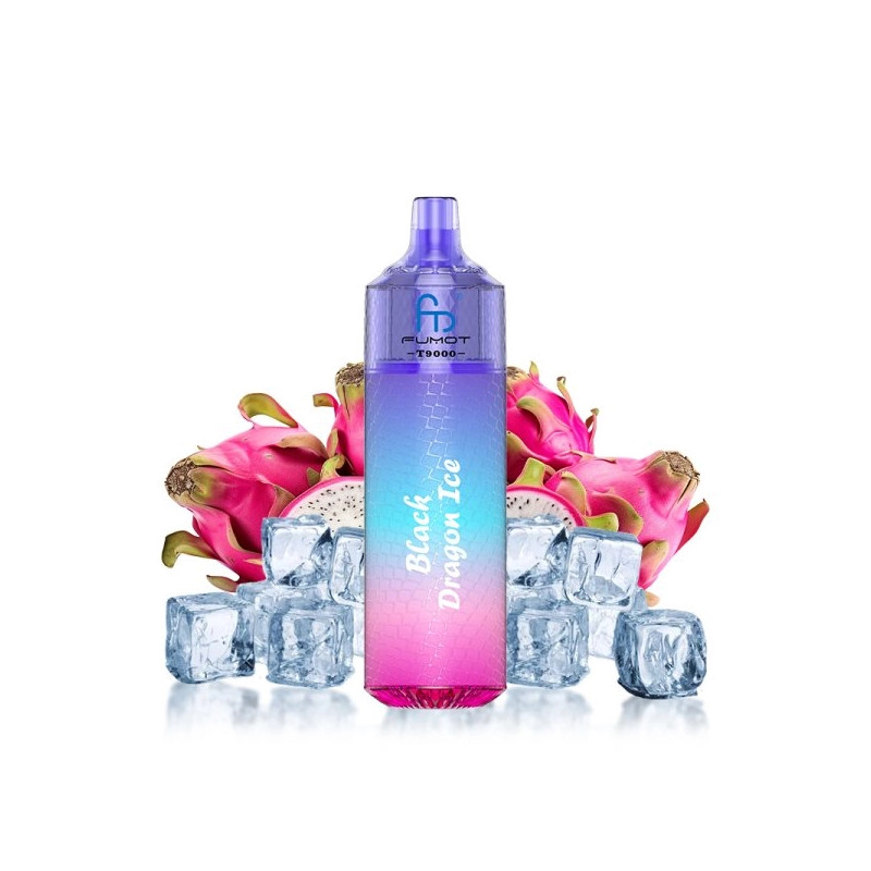 Puff T9000 TPD Black Dragon Ice 20mg - Fumot
