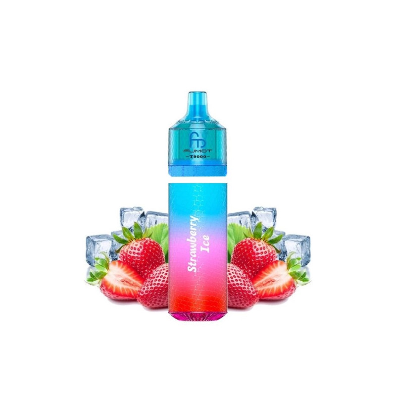 Puff T9000 TPD Strawberry Ice 20mg - Fumot