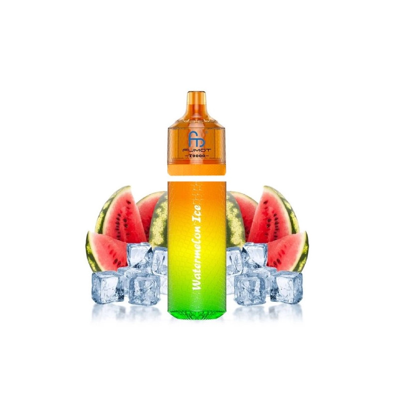 Puff T9000 TPD Watermelon Ice 20mg - Fumot