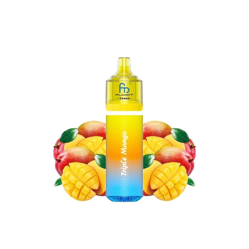 Puff T9000 TPD Triple Mango 20mg - Fumot