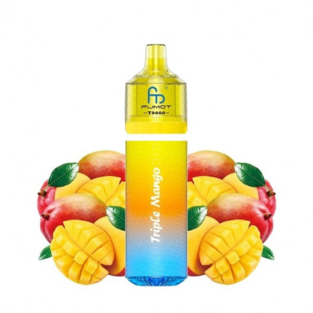 Puff T9000 TPD Triple Mango 20mg - Fumot