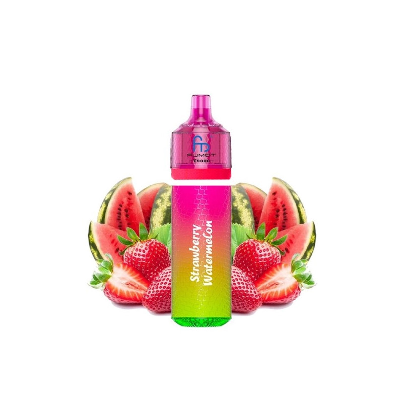 Puff T9000 TPD Strawberry Watermelon 20mg - Fumot