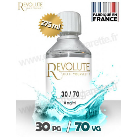 Base 30% PG / 70% VG - Revolute - 275 ml