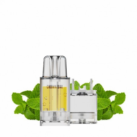 Cartouche Pré-remplie Pro Max 12k 20mg 10+2ml - Fresh Mint | Vape Rafraîchissante avec Crown Bar by Al Fakher