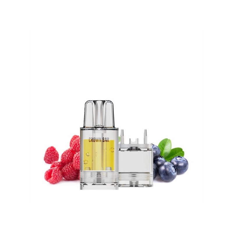 Cartouche Pré-remplie Pro Max 12k 20mg 10+2ml - Blueberry Raspberry | Vape Rafraîchissante avec Crown Bar by Al Fakher