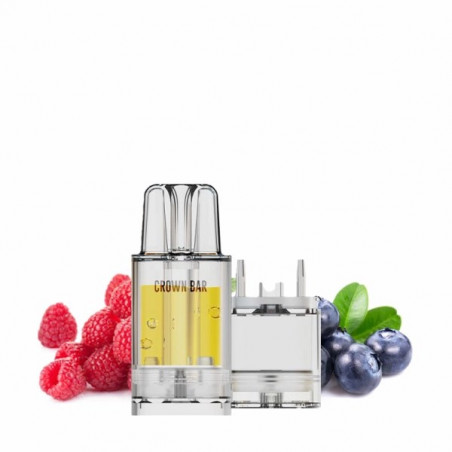Cartouche Pré-remplie Pro Max 12k 20mg 10+2ml - Blueberry Raspberry | Vape Rafraîchissante avec Crown Bar by Al Fakher