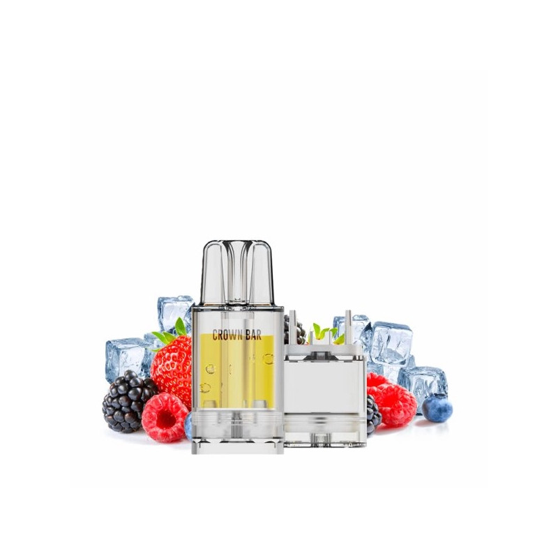 Cartouche Pré-remplie Pro Max 12k 20mg 10+2ml - Mr Blue | Vape Rafraîchissante avec Crown Bar by Al Fakher