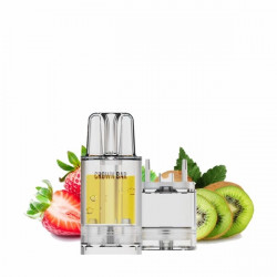 Cartouche Pré-remplie Pro Max 12k 20mg 10+2ml - Strawberry Kiwi | Vape Rafraîchissante avec Crown Bar by Al Fakher