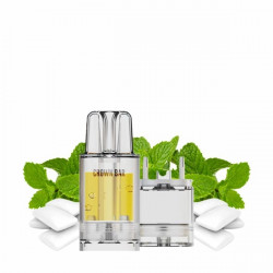 Cartouche Pré-remplie Pro Max 12k 20mg 10+2ml - Gum Mint | Vape Rafraîchissante avec Crown Bar by Al Fakher