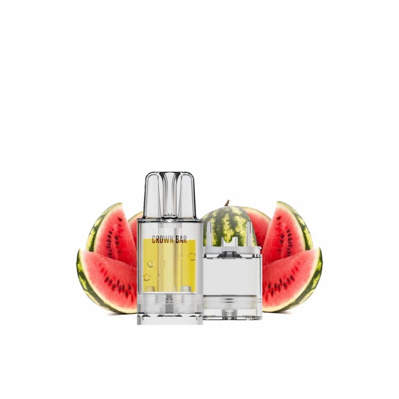 Cartouche Pré-remplie Pro Max 12k 20mg 10 2ml - Watermelon | Vape Rafraîchissante avec Crown Bar by Al Fakher