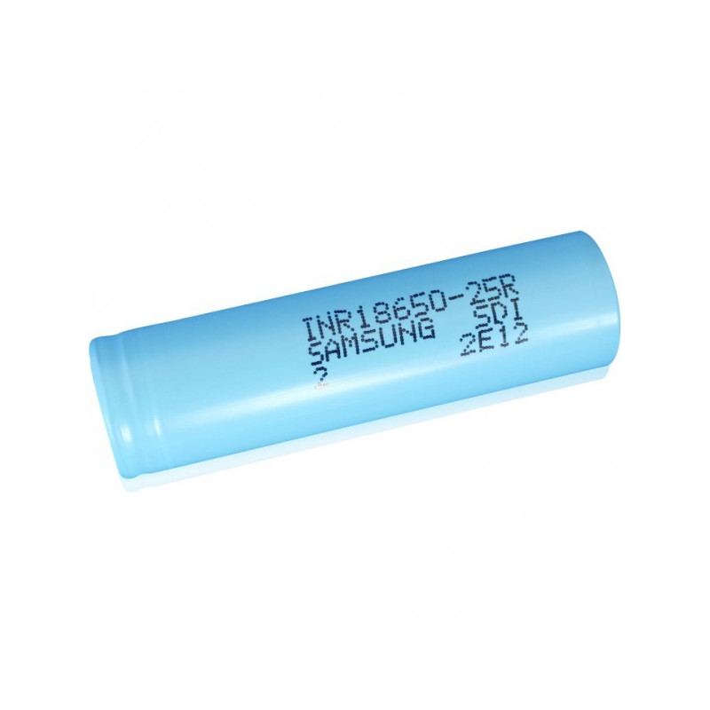 Accus INR 18650 25R - 2500 mAh - Samsung