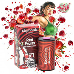 Cartouche Red Fruits / 1pcs - Starhooks Liquideo | Fruits Rouges - Vape Longue Durée