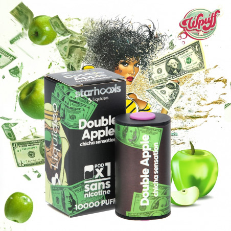 Cartouche Double Apple / 1pcs - Starhooks Liquideo | Pomme