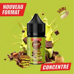 Concentré Dubaï Chocovape 30ml - Cebueno - Arôme gourmand chocolat noir azerty pistache