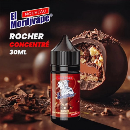 Concentré El Mordjvape Rocher 30ml - Cebueno - Arôme chocolat noisette DIY