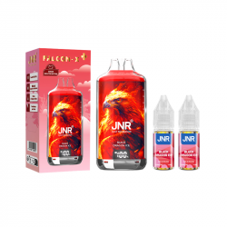 Kit Falcon X 28000 JNR - Black Dragon Ice - 2x10ml 20mg