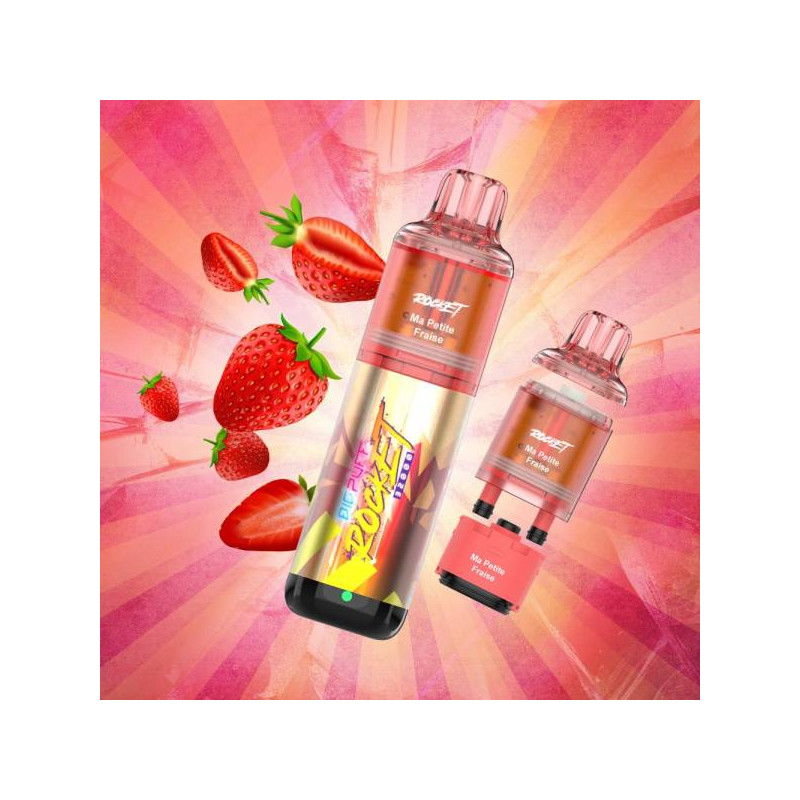 Big Puff Rocket 32000 2% - Big Puff (1 batterie + 2 pods) Ma Petite Fraise