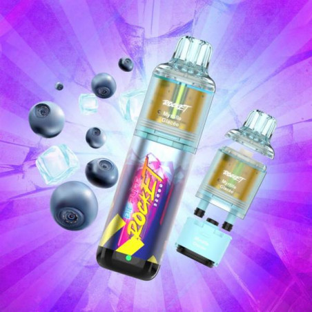 Big Puff Rocket 32000 2% - Big Puff (1 batterie + 2 pods) Myrtille Glacée