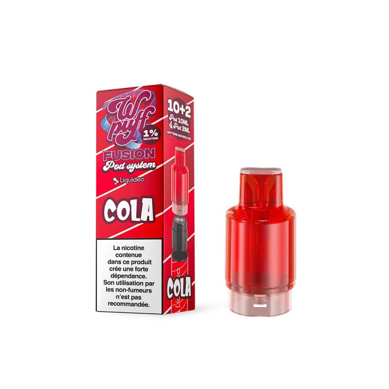 Cola - Cartouche Pré-remplie 15K - Wpuff Fusion by Liquideo